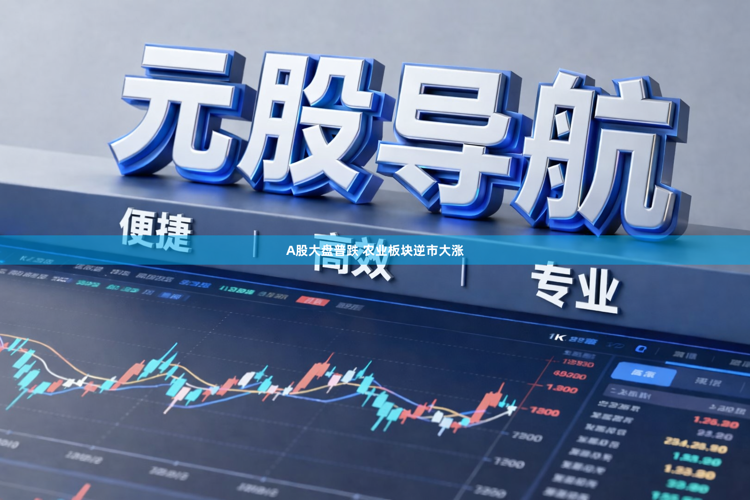 A股大盘普跌 农业板块逆市大涨
