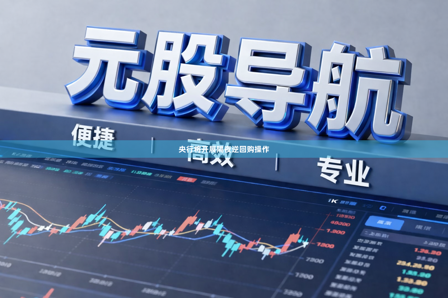 央行将开展隔夜逆回购操作