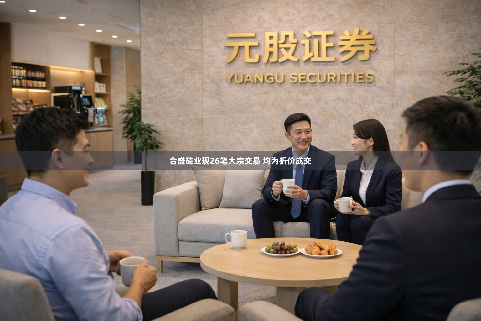 合盛硅业现26笔大宗交易 均为折价成交